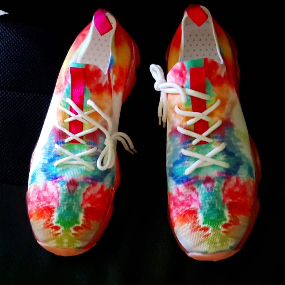 Rainbow Air Cushion Sneakers